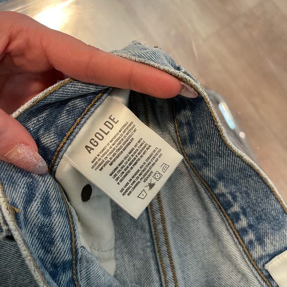 AGOLDE Parker Vintage Cut Off Short in Swapmeet - Picture 7 of 7